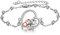 YAFEINI Meerschweinchen Armbänder für Frauen 925 Sterling Silber Meerschweinchen Hamster Liebhaber Schmuck Weihnachtsgeschenke für Frauen