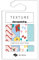 Decopatch TD875C - Packung mit 4 Bögen Texture Papier mit Metallic-Effekt, 30x40 cm, 4 Stück sortiert, Weihnachten