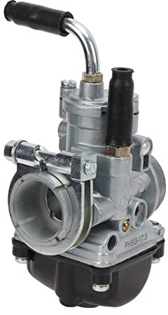 Carburador de Motocicleta, Carburadores Carburador de Motocicleta PHBG Carburador de Carreras Piezas de Motocicleta para Motor de 50‑100 2 Tiempos 19,5 Mm/0,77 Pulg.(17.5mm AD)