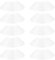 DOITOOL 10PCS Range Hood Grease Filter Range Vent Filter Mesh Replacement Ventilator Strainer Mesh Net Exhaust Fan Supplies for Cooktop Range Hood 26x11CM