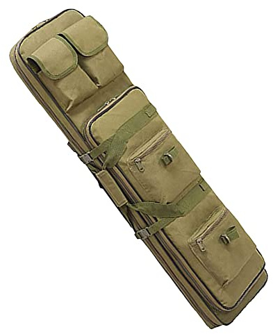 KLZUOPT Gewehrkoffer Weiche Lange Gewehrkoffer, taktischer Gewehrrucksack, Gewehrkoffer für Schrotflinten, Waffenkoffer für Pistolen, Pistolen-Airsoft-Tasche