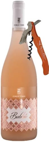 Sicilia Bedda - VINI GORGHI TONDI con Apribottiglia Sicilia Bedda - Vini Pregiati - 100% Siciliani (BABBIO ROSATO FRIZZANTE IGP)