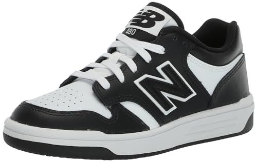 New Balance 480 Scarpe per Bambini Black/White 38.5/M