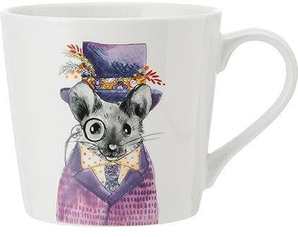MIKASA x Tipperleyhill 380ml Fine China Mug, Mouse, Gift Boxed