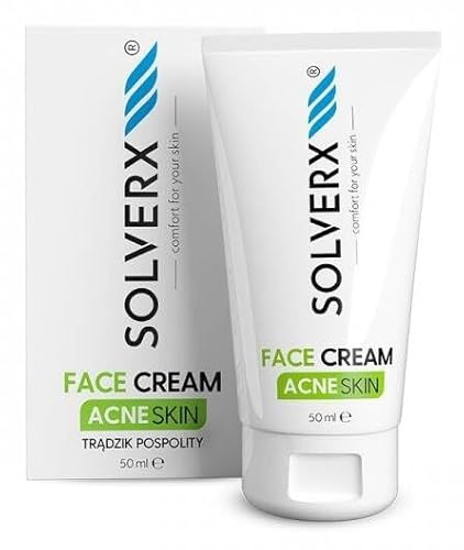 Feuchtigkeitsspendende Gesichtscreme der Marke SOLVERX für Erwachsene, Unisex