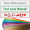 1 Stück Fun Kennzeichen 52cm x 11cm mit Wunschtext Individuell Wunschkennzeichen Wunschprägung Namens Kennzeichen Aluminium Namensschild | Individuelles Fun-Kennzeichen (weiß)