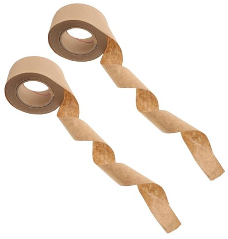 STOBOK 2 Rollen Aquarellband Rahmungsband Rahmenzubehör Wasseraktiviertes Klebeband Zum Malen Papierversiegelungsband Kartonband Versiegelungszubehör Wasseraktiviertes