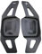 ANBOO 2 Stück Auto Lenkrad Schaltwippen Verlängerung Paddles,Für Tiguan nach 19/CC/Tiguan L/Touran L/Touron/Huiang/Weiling/Lingdu/Golf 8 MK8/23 SagitarLenkrad Schaltknäufe Ersetzen(Schwarz）
