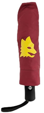 AS Roma Taschenschirm Wolf Rot, Uni Erwachsene, Standard