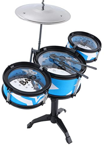BESTonZON Giocattolo Batteria Per Ragazzo Ragazza Sicura Strumento Musicale Educativo Per Sviluppo Intellettuale E Creatività