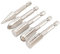 Sanding Drill Bit, 5Pcs File 1/4in Hex Shank Double Cut Metal Grinder Drill Bit Set Drill Bit Sharpener Die Grinder Bits Round Files for Metal for Carving Polishing Engraving