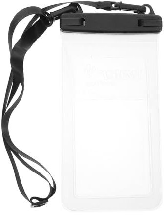 DOITOOL wasserdichte Telefontasche Mit Doppeltem Verschluss Klarer Schutz Robustes Schwimm-Lanyard Für Outdoor-aktivitäten Reisen Und Wasser-Sportarten Universalpassform Sicher Und Bequem