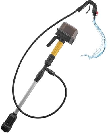 VEVOR Bomba de Transferencia de Agua Inalámbrica 528 GPH, Bomba de Sumidero Portátil con Manguera de Jardín NPT3/4, Compatible con Batería Dewalt 20V MAX (sin batería) para Piscina, Jardín, Estanque