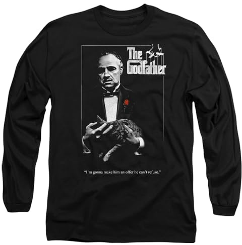 The Godfather Poster Mens Long Sleeve T Shirt