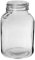 2 x Tarros 2L Hermético Vidrio - Envio 24 h - Tarro o Tarrina de Cristal con Tapa hermetica (F - 2 L)