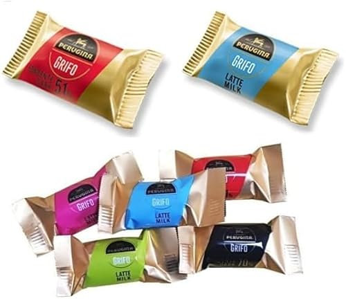 Perugina Cioccolatini Grifo Assortiti, Latte e Fondente, Senza Glutine, 1 kg