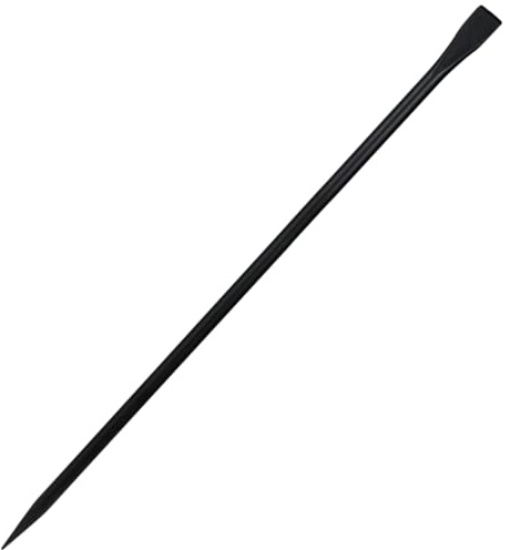 pokm toolsmarket - 1000mm Brecheisen/Brechstange aus Stahl – mit gerader Schneide & Spitze – massiv & schwer – Hergestellt in der EU