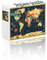 Jigsaw Puzzle, World Map Jigsaw Puzzles for Adults 1000 Piece, Retro Puzzle Educational Games, Difficult Puzzles for Challenging, Home Decoration Fun Originality Gifts for Adults Age 12 Years Up B-8