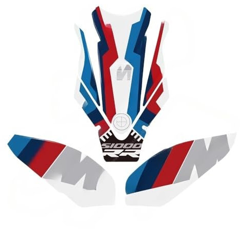 Tankpad Tankschutz Motorrad Tank Pad Aufkleber 3D Aufkleber Schutz Für B&M&W S1000RR 2020 2021 Epoxidharz Schutzaufkleber