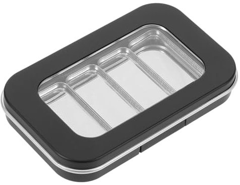 NOLITOY 1 Ensemble De Boîtes De Rangement Magnétiques Vides Pour Maquillage Petits Pots À Blush Étui À Blush Vide Palette De Fards À Paupières DIY Étuis De Rangement Organisateur De