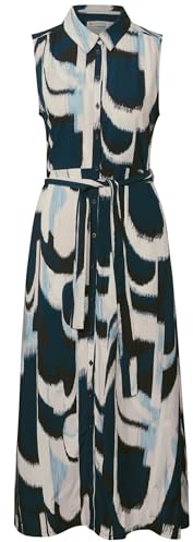 Street One Damen Blusenkleid mit Ikat Print