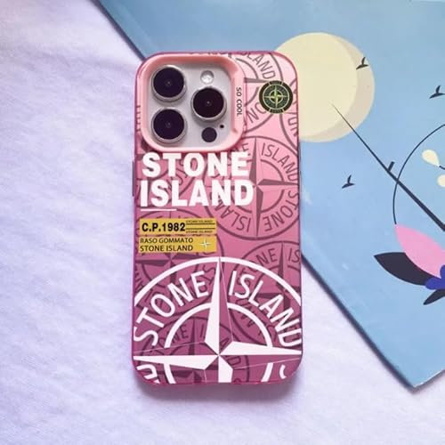 Générique Coque pour iPhone Stone Island Rose1 (iPhone 14 Pro)