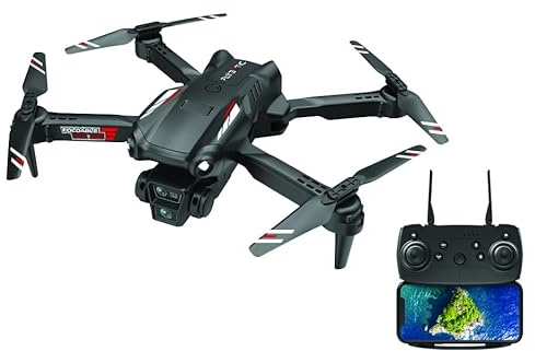 Flybotic – Drone Foldable Wifi – Drone Pieghevole con Fotocamera e Trasmissione Video in Diretta – Decollo & Atterraggio Automatico – Volo Stazionario – RC Principianti Bambini/Adolescenti