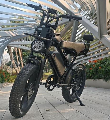 Generico ESTOCK1 Bicicletta Elettrica Veloce, Bici con Motore 250W, E-bike con Sedile Posteriore, Fatbike x80ULTRA, E-Bike. ebike, bici, bicicletta, e-bike