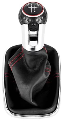 Schaltknauf Auto Schalthebel Für VW Für Golf 4 IV MK4 GTI R32 Für Bora Für Jetta 1998-2004 Innen Auto Zubehör 5/6 Geschwindigkeit Schaltknauf(5 Speed)