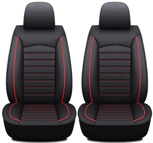 MEUZBFAQL Auto Sitzbezüge für Opel Corsa F/Corsa-e MJ22/Corsa Edition/GS Line 2019-2023 2024 2025 Allwetter Atmungsaktiv Verschleißfest Vordersitze und Sitzbezügesets Auto Zubehör,C