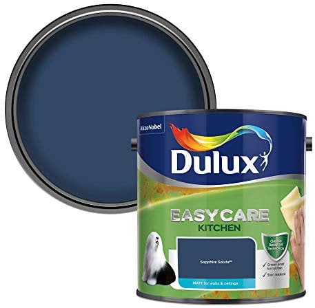 Dulux Easycare Kitchen Matt Emulsion Paint - Sapphire Salute - 2.5L