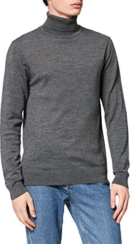 Casual Friday Herren Pullover, Grau (Pewter Mix 50817), Large