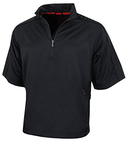 Proquip Golf Mens Zephyr Wind Shirt - Black - S
