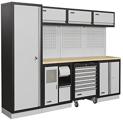 ARREDAMENTO MODULARE COMPONIBILE PER OFFICINE FERVI A007E