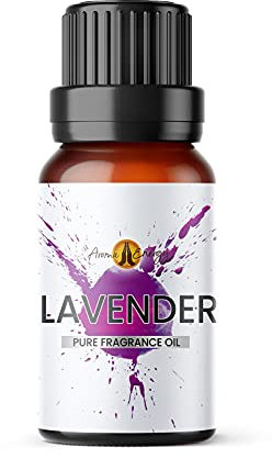 Lavender Fragrance Oil, 10ml - Use in Aromatherapy Diffuser, Home Made Making, Potpourri, Candle, Soap, Slime, Bath Bomb, Air Freshener
