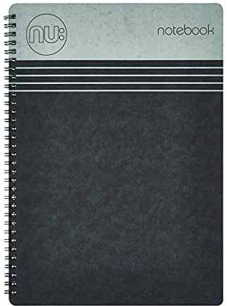 Nu Craze Notizbuch mit Spiralbindung, A5, 110 Seiten, 80 g/m², FSC Papier