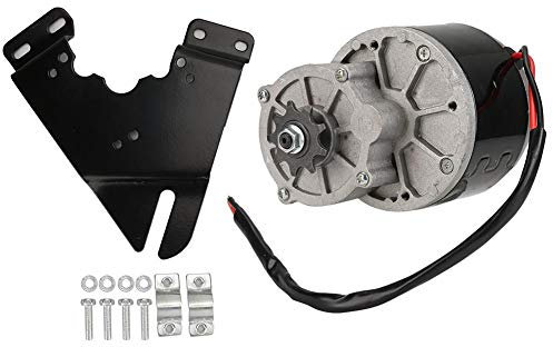 12 V 250 W Getriebereduzierungsmotor, Roller, Drehzahlreduzierung, Motor, Elektro-Fahrrad, Gebürstete Gleichstrommotoren mit Dreiecksbrett