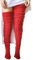 Springcmy Womens Girls Winter Cable Knit Over Knee Socks Thigh High Long Boot Socks Stocking Leg Warmer (A-Red, One Size)