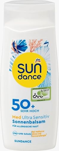 SUNDANCE Sonnenschutz Sonnencreme Kids, MED ultra sensitiv, LSF 50+, 100 ml