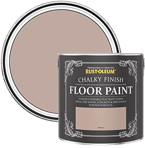 Rust-Oleum Light Pink Scratch-Proof Floor Paint in Matt Finish - Melrose 2.5L
