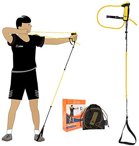 Bogenschießen-Bogen-Trainer, Bogenschießen-Trainingshilfe, Krafttraining, Anti-Break-Latex-Widerstandsbänder, Bogenschießen-Trainingsgerät für Recurve-Bogen, Verbundschießen, Anfänger, Experten