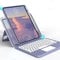 HENGHUI Magnetic Keyboard Case for iPad 11th Gen 11 (A16, 2025)/ iPad 10th Generation 2022 10.9 Touchpad Color Keyboard Clear Case Support Portrait Mode (MintGreen)