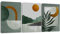Artscope 3 Pcs Impression sur Toile Abstrait - Zen Mur Art Toile Peinture Image Tableau Décoration Murale pour Chambre Peintures à l'huile pour Maison Bain Salon Chambre 30x40cm