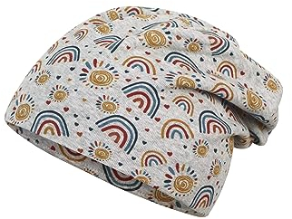 Sterntaler Baby - Mädchen Mütze Baby Beanie Mütze Regenbögen, mehrfarbig, 51