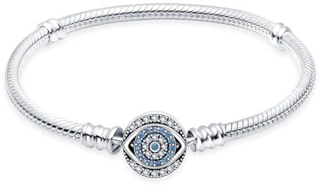LNQOBU Pulsera para Mujer Plata de Ley 925,Pulsera Mariposa con Charm de Corazón Brillante, Pulseras Joyería (Con un Abalorio de Color)