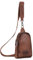 Wrangler Crossbody Sling Bags for Women Cross Body Fanny Pack Purse with Detachable Strap, C-Distressed Dunkelbraun, modisch