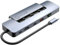 DroiX NH8 USB-C Hub Docking Station con Carcasa SSD NVMe, Adaptador 8 en 1, HDMI 4K, Ethernet, Lector de Tarjetas SD, 100W PD, USB-C, para portátil, MacBook Pro/Air, iPhone 15, iPad Pro, Steam Deck.