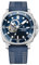 Pagani Design- Reloj Automático Hombre, Brazalete Casual Acero Inoxidable con Elegante Cristal Zafiro, Correa Nylon NH39, PD1736 (Azul LO-1736)