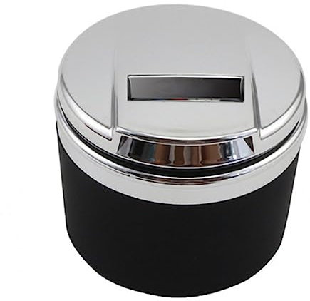 Auto Aschenbecher für Nissan Qashqai J10,Tragbares Auto Aschenbecher mit Deckel Geruchsdicht Geruchlos Spill-Free Tasse Halter Aschenbecher,Silver