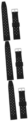 Uonlytech 3pezzi Cinturino Traspirante Per Orologi Sostituzione Facile e Comfort Per Stile Quotidiano Compatibile Con Smartwatch
